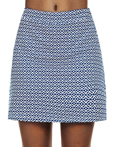 Ekouaer Women's Athletic Skorts Lightweight Golf Skirts Inner Shorts Pocket Tennis Workout Sports Pickleball Skort
