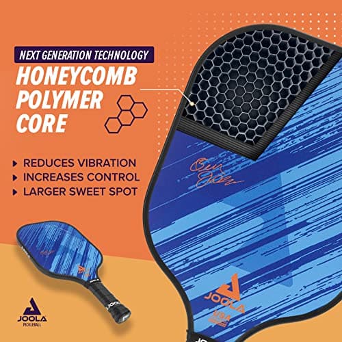 JOOLA Journey Pickleball Paddle – Fiberglass Graphite Surface for More Power – Lightweight Pickleball Paddle w/Increased Control - Multiple Colors & Designs - USAPA Approved