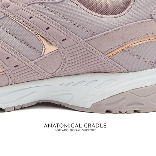 Avia Verge Womens Sneakers - Tennis, Court, Cross Training, or Pickleball Shoes for Women, Classic Black or Walking White Sneakers with Arch Support, Wide Width or Medium