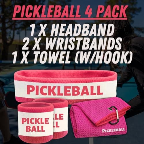 Pickle Ball Sweatbands Headband Pickleball Players Lovers Gifts for Men Women Accessories Boys and Girls Teens