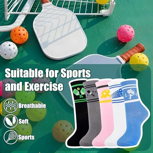 Moyel Socks Women, 5 Pairs of Funny Cute Socks Gifts for Women