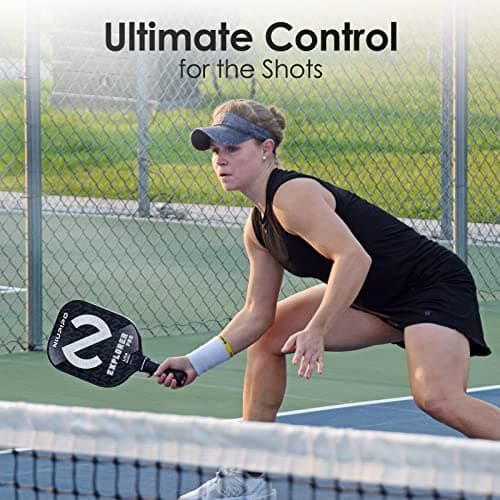 niupipo Pickleball Paddles Set of 2/4/1, USAPA Approved Graphite Carbon Fiber Pickleball Rackets, Polypropylene Honeycomb Core, Cushion 4.72In Grip, Bag/Cover, Pickle Ball Paddle Set for Men Women