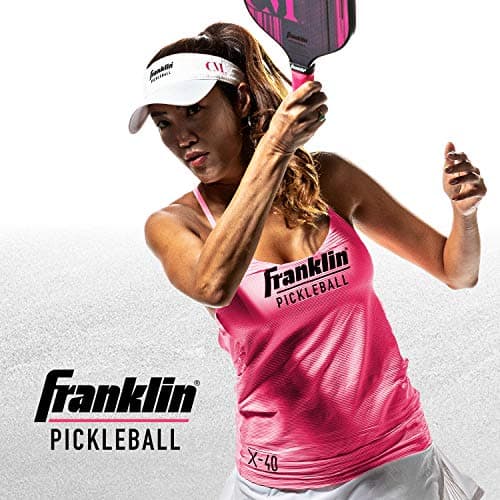 Franklin Sports Pro Pickleball Paddles - Christine McGrath Pro Player Tournament Pickleball Paddles - Polypropylene Paddle with Max Grit Surface - USA Pickleball (USAPA) Approved - 13mm + 16mm Cores