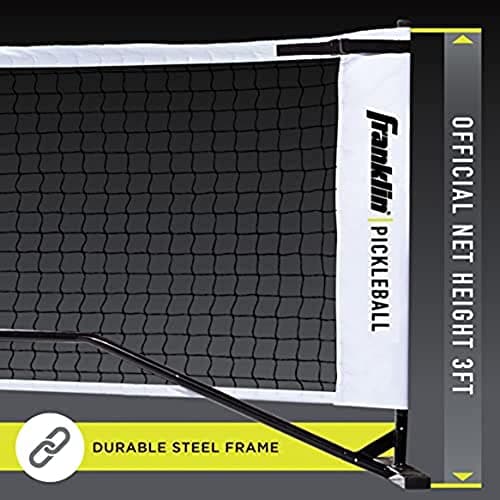 Franklin Sports Portable Outdoor Pickleball Net - Regulation Size 22' Foot Net with Travel Bag