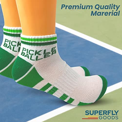 Performance Socks Men & Women Novelty Athletic Socks for Sports Golf Tennis Pickleball Yoga Unisex
