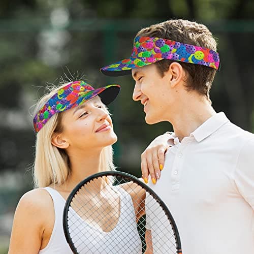 Sports Sun Visor Hats Adjustable Sun Visor Caps for Women and Men