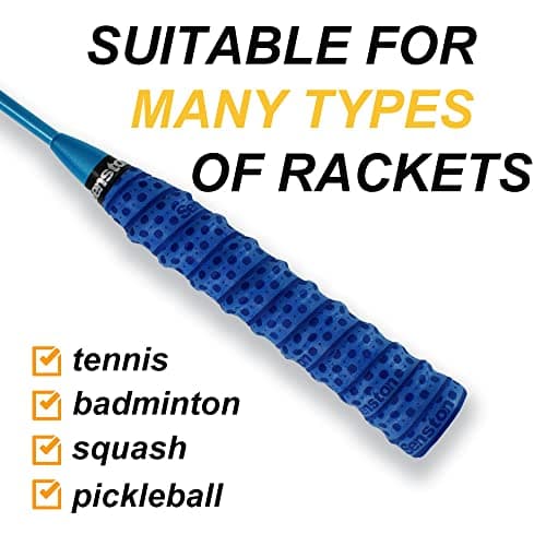 Senston New Rackets Grip Anti Slip Perforated Super Absorbent Tennis Overgrip Badminton Overgrip Pickleballs Overgrip