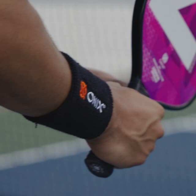 ONIX Sweat Absorption Pickleball Wristbands - Keep Sweat Away and Focus on Your Game Made from Quality Materials for Any Workout