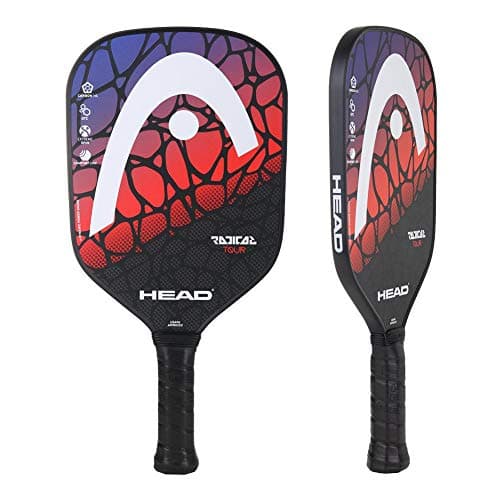 HEAD Graphite Pickleball Paddle - Radical Tour Lightweight Paddle w/ Honeycomb Polymer Core & Comfort Grip