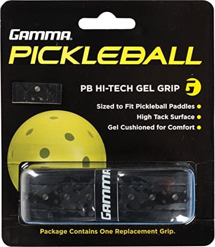 GAMMA Hi-Tech Gel Pickleball Replacement Grip - Tacky, Shock Reducing Grip for Pickleball Paddles, Moisture Absorbing Comfortable Grip