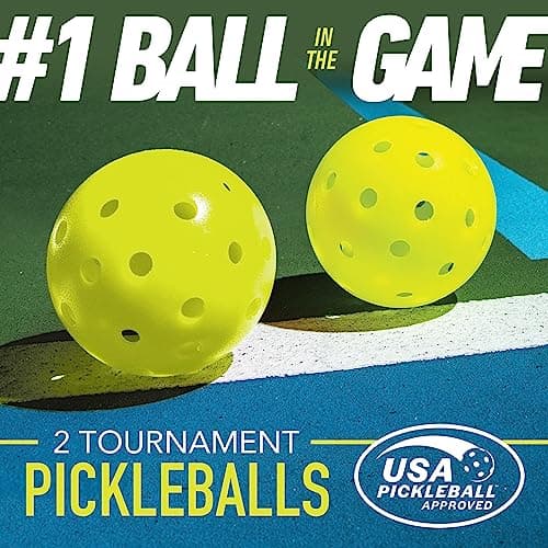 Franklin Sports Beginner Pickleball Sets - 2 + 4 Player Sets - Aluminum Paddles + X-40 Pickleballs - USA Pickleball (USAPA) Approved
