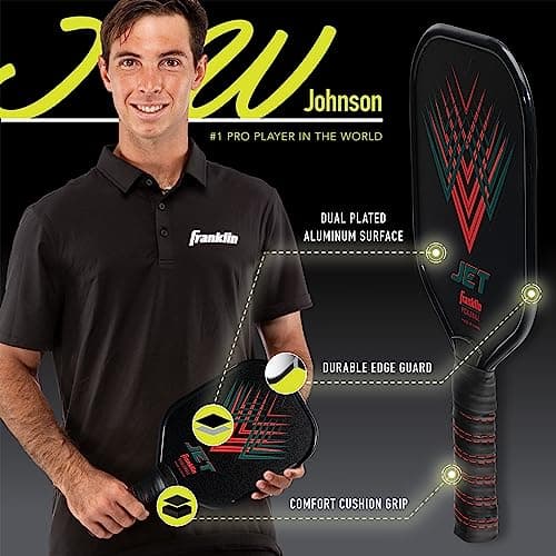 Franklin Sports Beginner Pickleball Sets - 2 + 4 Player Sets - Aluminum Paddles + X-40 Pickleballs - USA Pickleball (USAPA) Approved