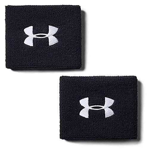 Under Armour Men's 3-inch Performance Wristband 2-Pack