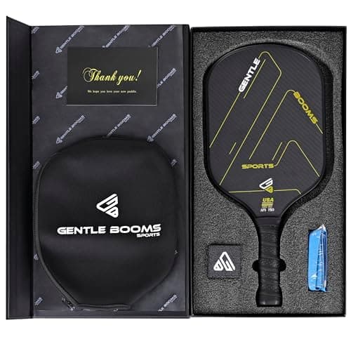 Pickleball Paddles,3K Raw T700 Carbon Fiber Pickleball Paddle with High Grit & Spin,Aerospace-Grade Ultra-Light Titanium-Aluminum Honeycomb Core & Face,The Pickleball Rackets for Novice & Pro Players