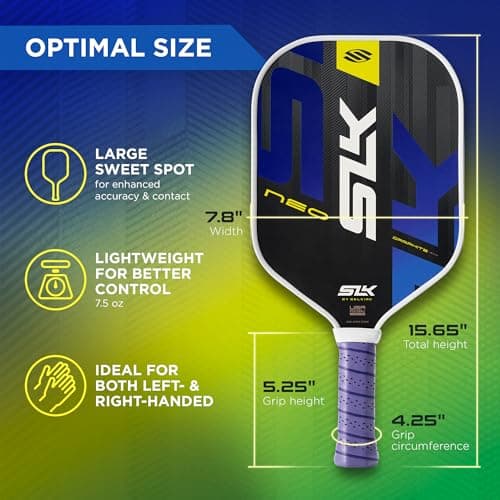 Selkirk Sport Pickleball Paddles Set of 2 | Designed in The USA | Choose The SLK Neo Graphite, SLK Neo Fiberglass Pickleball Set or SLK Atlas Pickleball Bundle