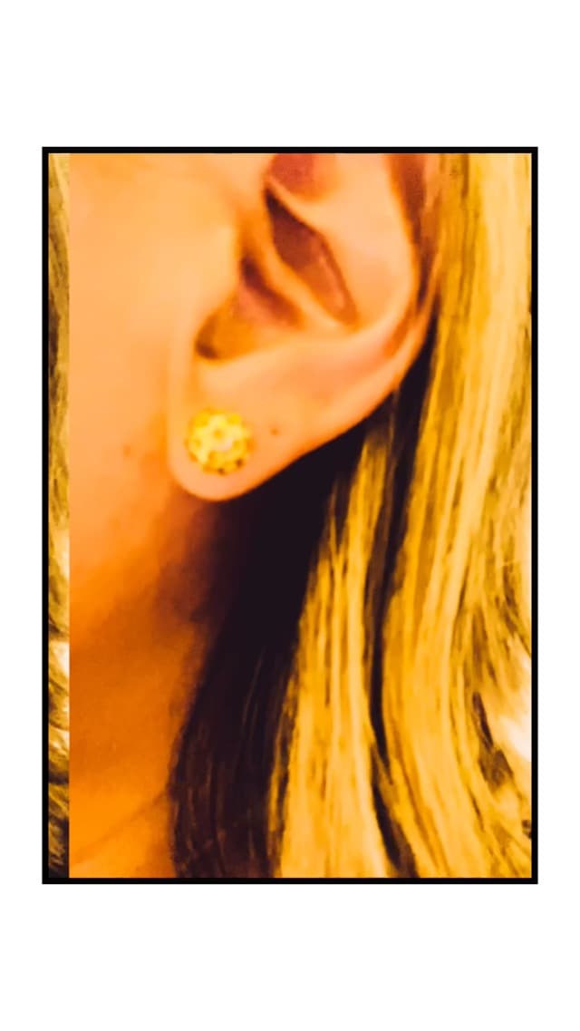 Pickleball Stud Earrings