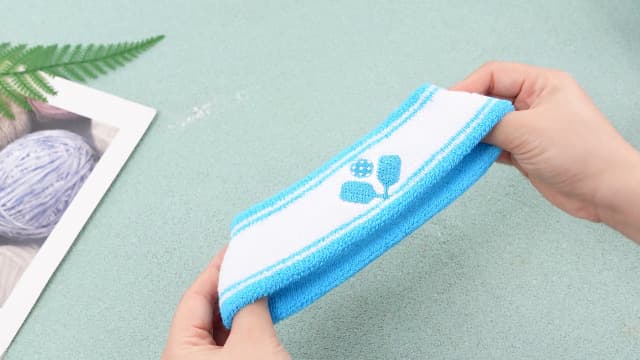 3 Pcs Dink Ball Gifts Set Headband Wristband Gift Set Accessories for Woman Men Fun