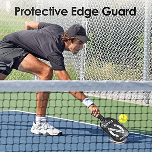 niupipo Pickleball Paddles Set of 2/4/1, USAPA Approved Graphite Carbon Fiber Pickleball Rackets, Polypropylene Honeycomb Core, Cushion 4.72In Grip, Bag/Cover, Pickle Ball Paddle Set for Men Women