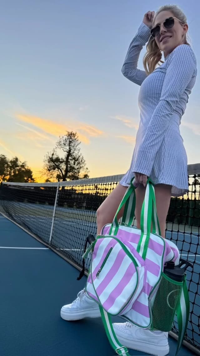 Lola Pickleball Tote - Designer Series Pickleball Bag for Women | Premium Pickleball Accessories for Women, Fashion-Forward Pickleball Bags, Chic and Durable Pickle Ball Bags