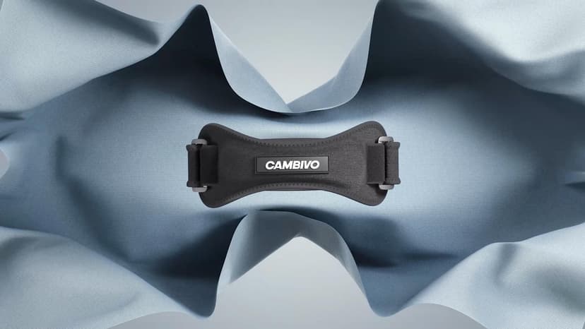CAMBIVO 2 Pack Knee Braces for Women and Men, Patella Knee Support Strap, Basketball, Running, Hiking, Volleyball, Tennis, Squats