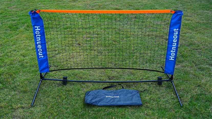 Small Mini Pickleball Net 5FT Portable Game Pickleball Practice Net for Driveway, Outdoor Indoor Pickle Ball Equipment Dink Training Aid