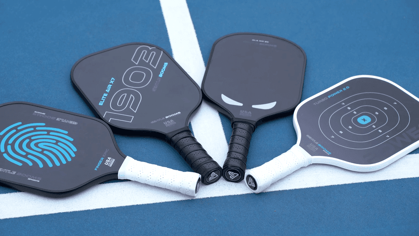 Pickleball Paddles,USAPA Approved Titanium Aluminum Surface & Titanium Aluminum Core Pickleball Set,Pickle Ball Paddles Set of 2 ​for Men Women New Players