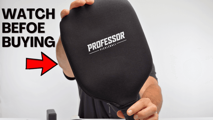 Professor Pickleball Paddle Neoprene Cover - Universal Fitting Cover Pickleball Paddles - Prevents Scratches & Dents - Perfect for Travel & Protection