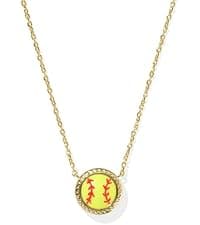 Kendra Scott Pickleball Short Pendant Necklace, Fashion Jewelry for Women