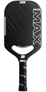 CPX Ultra Series Kevlar Friction Surface Pickleball Paddle - 16mm Polypropylene Honeycomb Core, Lightweight for Speed