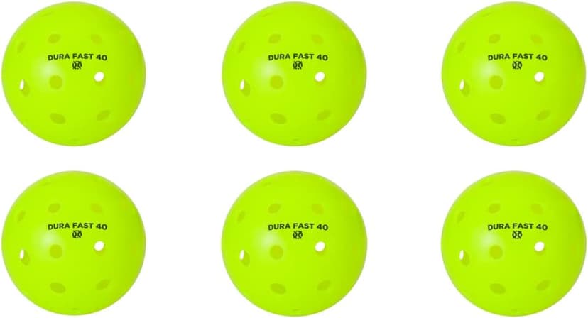 Dura Fast 40 Pickleballs | Outdoor Pickleball Balls | USAPA Approved and Sanctioned for Tournament Play