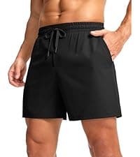Men's Running Shorts with Zipper Pockets 7"/ 5" / 9" Lightweight Quick Dry Basketball Gym Workout Athletic Shorts for Men