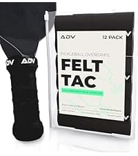 ADV Felttac Pickleball Grip Tape - Soft, Very Durable, Sweat Absorbing Pickleball Overgrip Tape - Dry & Comfortable Pickleball Paddle Grip Tape - Easy to Use & Easy to Install