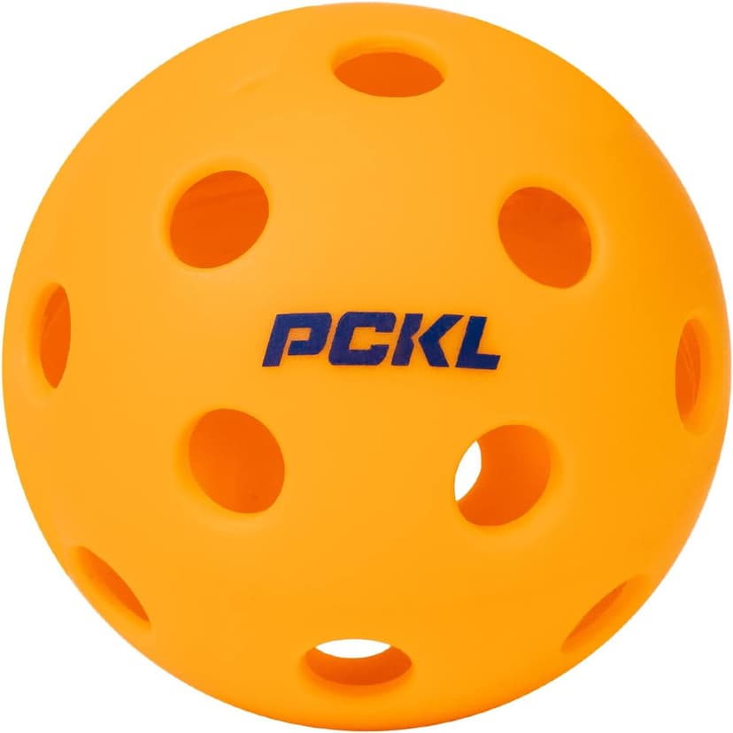 PCKL Optic Speed Pickleball Balls | Choose Indoor or Outdoor Pickleballs | USAPA Tournament Aproved | 4 Pack Crack-Resistant