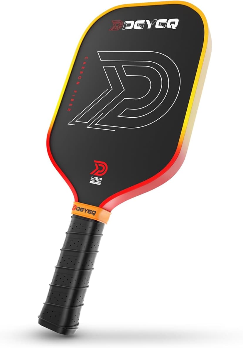 Pickleball Paddles - Professional Carbon Fiber Paddle with Honeycomb Core Pickleball Rackets - Lightweight Precision & Enhanced Shock Absorption for High Spin & Powerful Shots