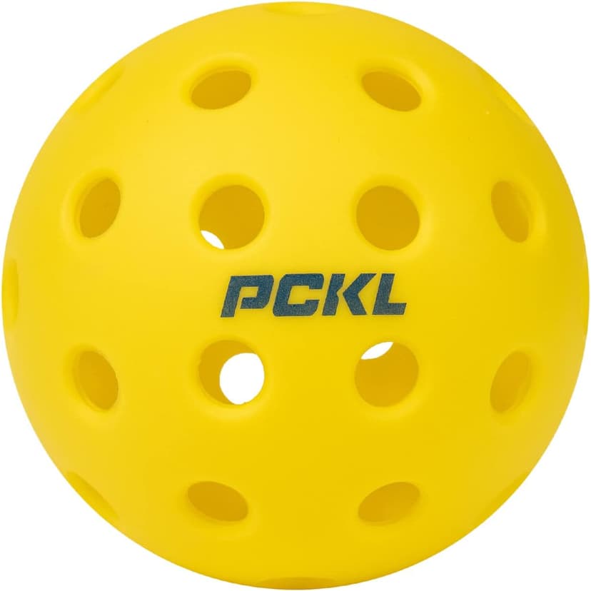 PCKL Optic Speed Pickleball Balls | Choose Indoor or Outdoor Pickleballs | USAPA Tournament Aproved | 4 Pack Crack-Resistant