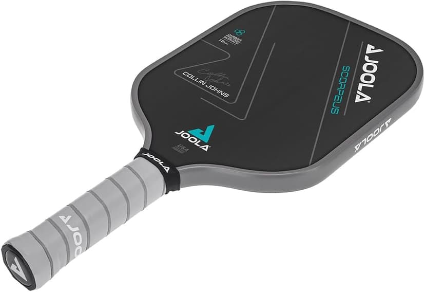 JOOLA Collin Johns or Anna Bright Scorpeus Pickleball Paddle w/Charged Surface Technology for Increased Power & Feel - Fully Encased Carbon Fiber Pickleball Paddle w/Larger Sweet Spot USAPA Approved