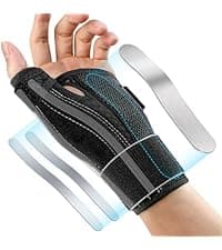 Elbow Compression Sleeve 2 Pack, Elbow Brace for Tendonitis and Tennis Elbow, Pain Relief Elbow Brace for Men & Women, Elbow Sleeve Reduce Joint Pain for Tennis, Golfer, Workouts, Blue (M)