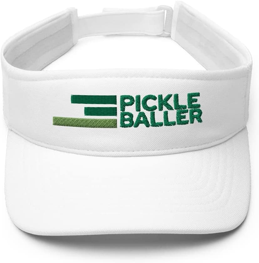 Retro Pickleball Visor - Great for Pickleball Gifts & Pickleball - Adjustable Size - Visor for Men and Women