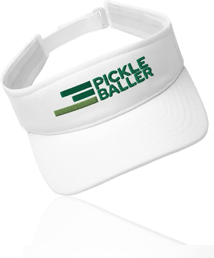 Retro Pickleball Visor - Great for Pickleball Gifts & Pickleball - Adjustable Size - Visor for Men and Women