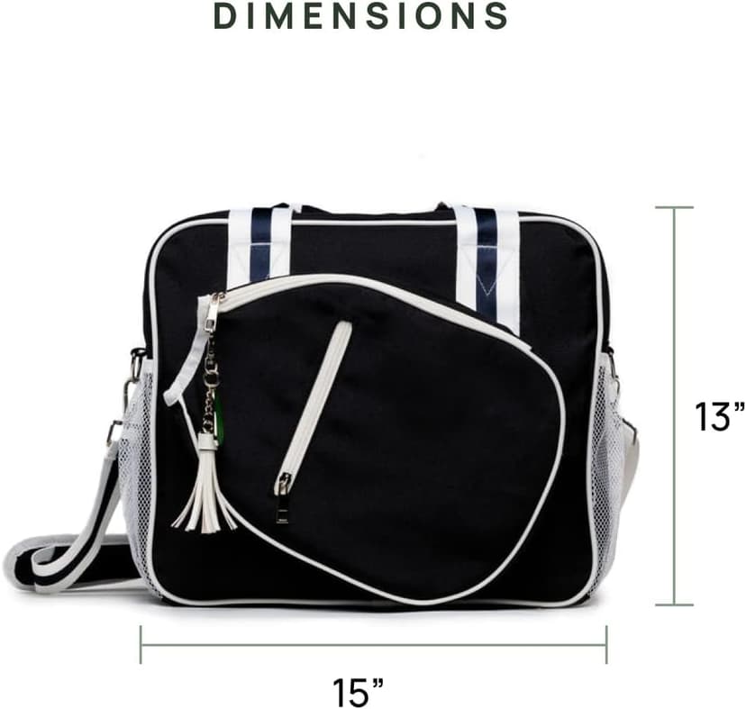 Lola Pickleball Tote - Designer Series Pickleball Bag for Women | Premium Pickleball Accessories for Women, Fashion-Forward Pickleball Bags, Chic and Durable Pickle Ball Bags