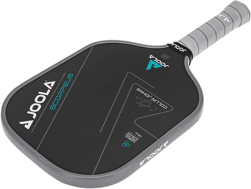 JOOLA Collin Johns or Anna Bright Scorpeus Pickleball Paddle w/Charged Surface Technology for Increased Power & Feel - Fully Encased Carbon Fiber Pickleball Paddle w/Larger Sweet Spot USAPA Approved