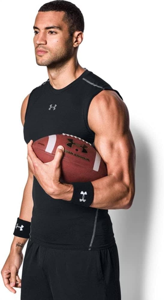 Under Armour Men's 3-inch Performance Wristband 2-Pack