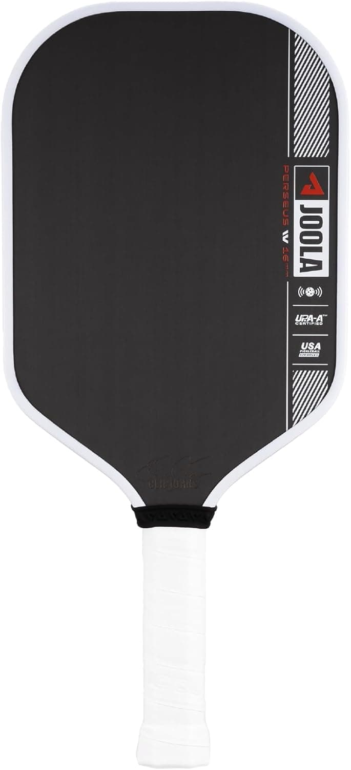 JOOLA Pro IV Pickleball Paddles – Raw Carbon Fiber Surface – Perseus, Hyperion, Scorpeus & Magnus Shapes – 14mm/16mm – Tech Flex Power – Propulsion Core – Wide or Elongated – UPA-A and USAP Approved