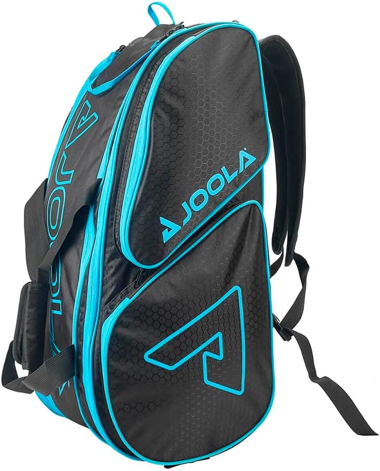 JOOLA Tour Elite Pickleball Bag - Backpack & Duffle Bag for Pickleball Paddles & Accessories - Holds 4+ Paddles - Includes Fence Hook - Choose from Multiple Colors.