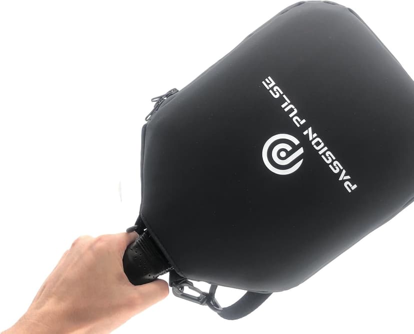 Pickleball Paddle Cover and Storage Bag With Pockets - Water Resistant Racket Sleeve for Standard & Extended Paddles