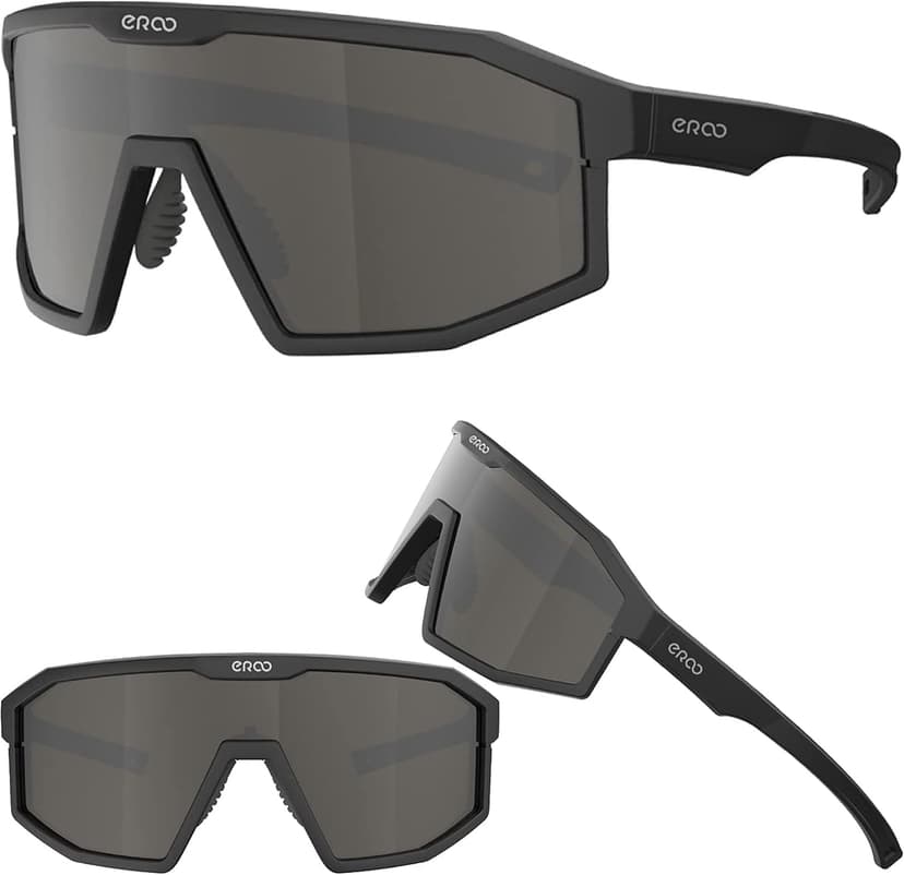 Eazyrun Polarized Small Sports Sunglasses for Youth Women, Baseball Softball Cycling Running Pickleball Padel tennis
