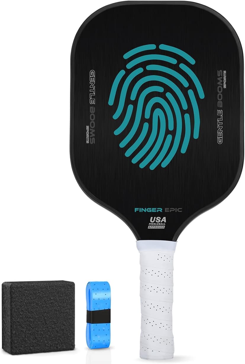 GBS Pickleball Paddles, All Aviation Aluminum Technology with Graphite Pickleball Paddle Surface and Cushion Comfort Grip, Ideal for Novice and Pro Players - USA Pickleball Approved
