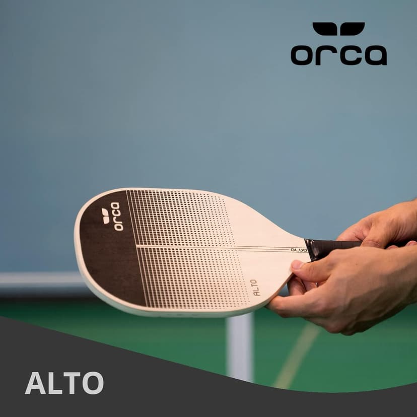 Orca Pickleball Paddles, Sports Series Wood Pickleball Paddle Sets, Pickleball Paddles Starter Set with Pickleballs and Accessories
