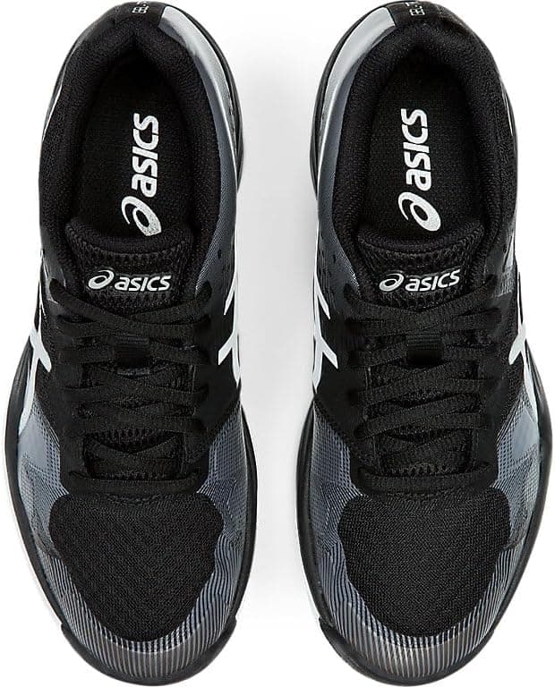 ASICS Women's Gel-Tactic 2 Volleyball Shoes, 11, Black/Silver