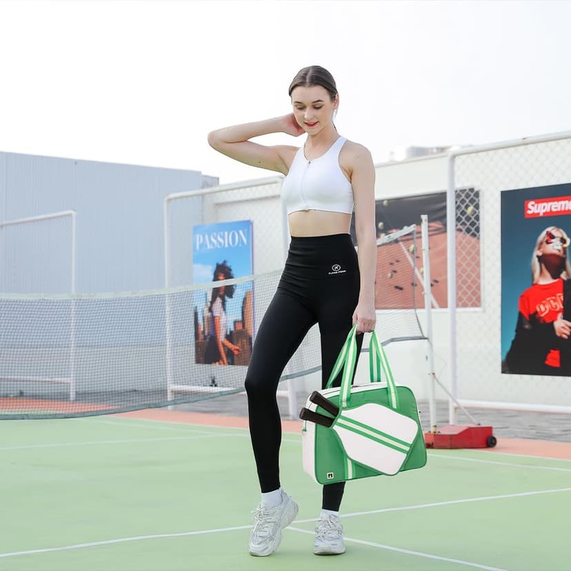 Pickleball Bag, Pickleball Bags for Women and Men，Pickleball Paddle Bag Large Capacity can Hand-Carried or Crossbody.